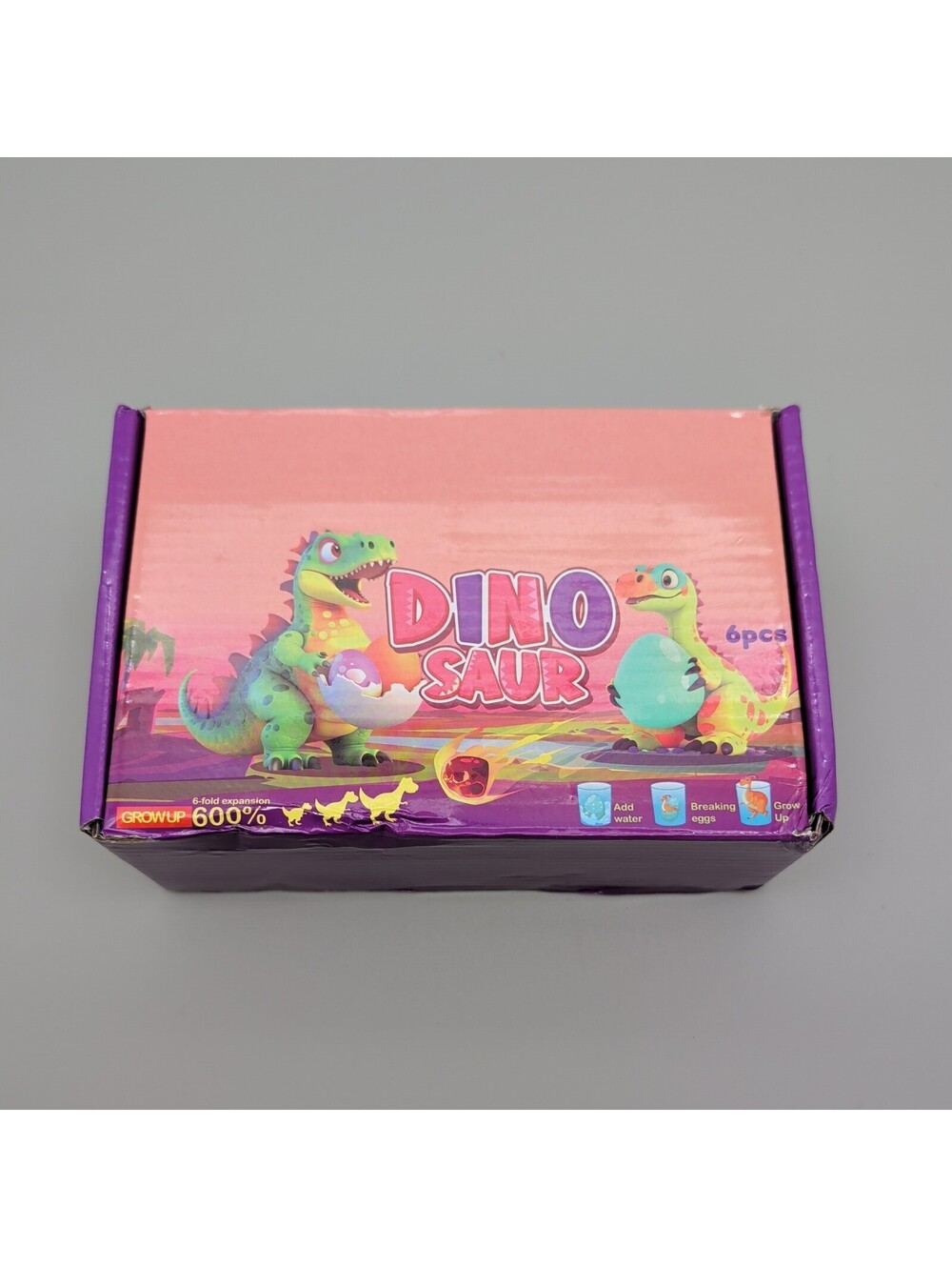 Dongyang Huankou Grow in Water Dinosaur Egg Toy Set 6pcs Educational HX532